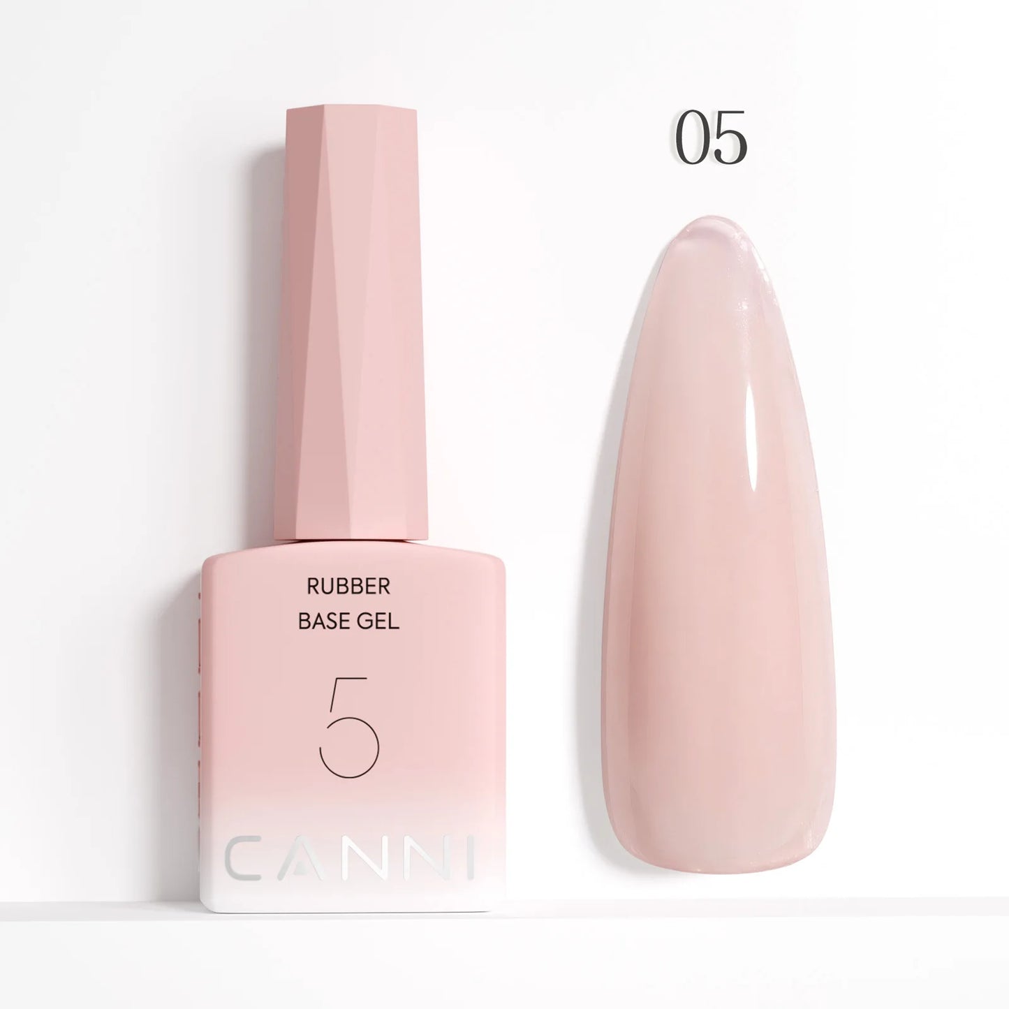 CANNI Nail Gel Polish HEMA/TPO FREE Extension UV Gel Builder Nail Gel In Bottle Semi Permanent Rubber Base Self-leveling Gel