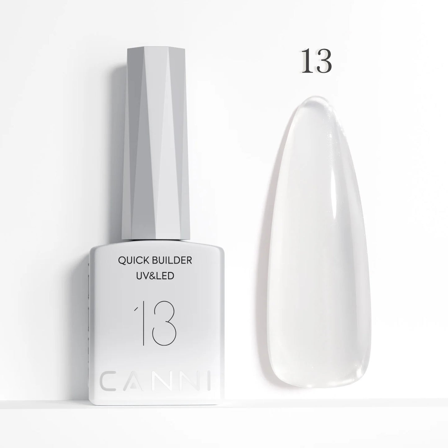 CANNI Nail Gel Polish HEMA/TPO FREE Extension UV Gel Builder Nail Gel In Bottle Semi Permanent Rubber Base Self-leveling Gel