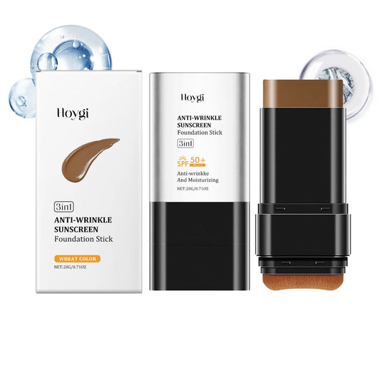 Lazy Person's Moisturizing Foundation Stick, Lightweight and Hydrating Portable Matte and Clear, Suitable for Both Oily Dry Skin