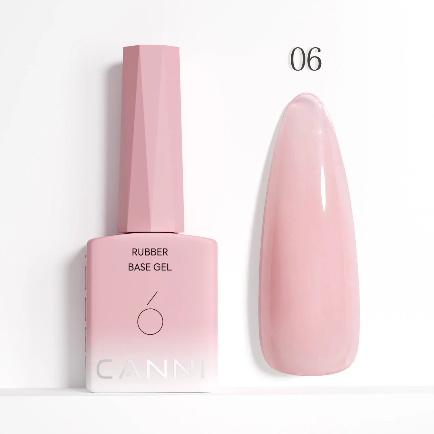 CANNI Nail Gel Polish HEMA/TPO FREE Extension UV Gel Builder Nail Gel In Bottle Semi Permanent Rubber Base Self-leveling Gel