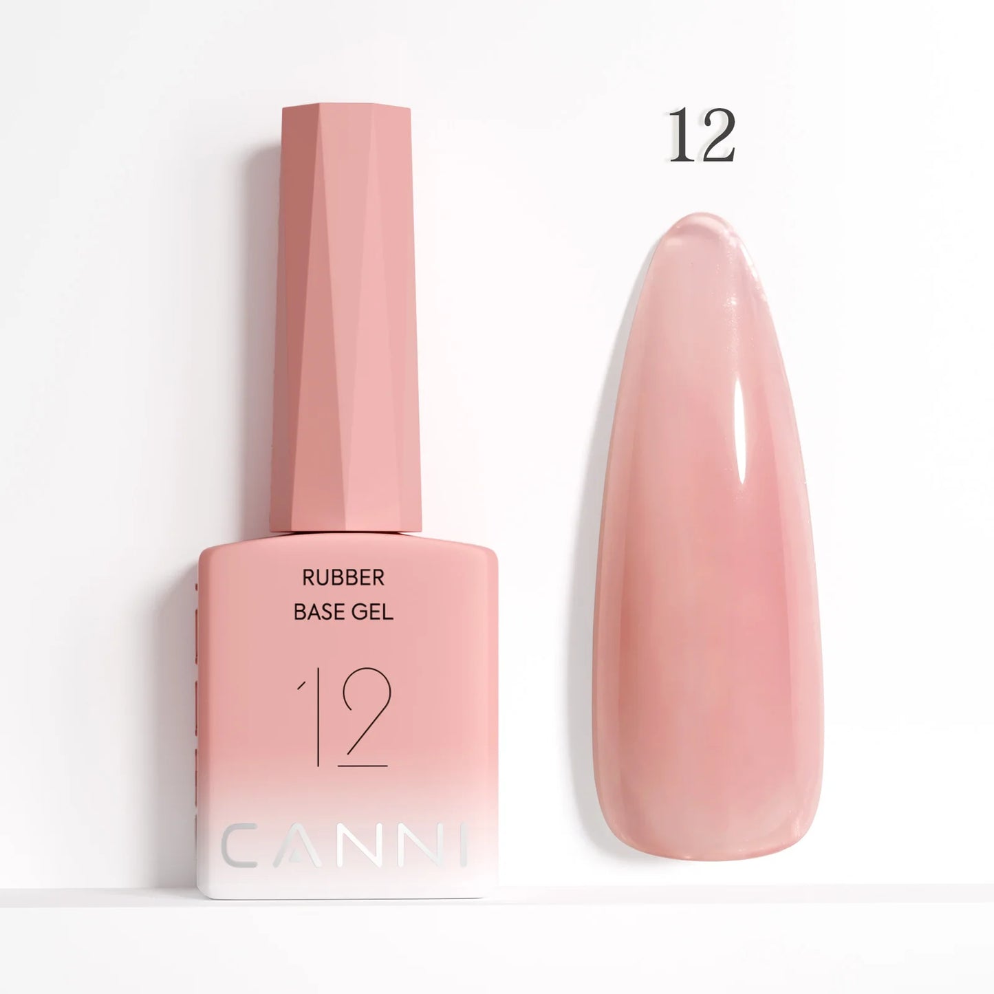 CANNI Nail Gel Polish HEMA/TPO FREE Extension UV Gel Builder Nail Gel In Bottle Semi Permanent Rubber Base Self-leveling Gel