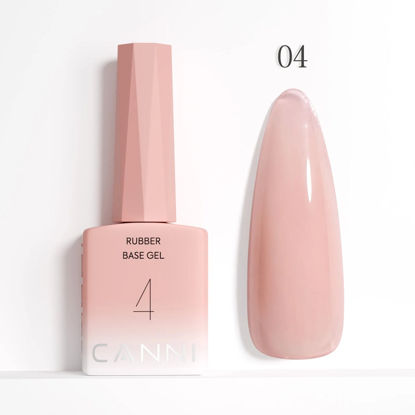 CANNI Nail Gel Polish HEMA/TPO FREE Extension UV Gel Builder Nail Gel In Bottle Semi Permanent Rubber Base Self-leveling Gel