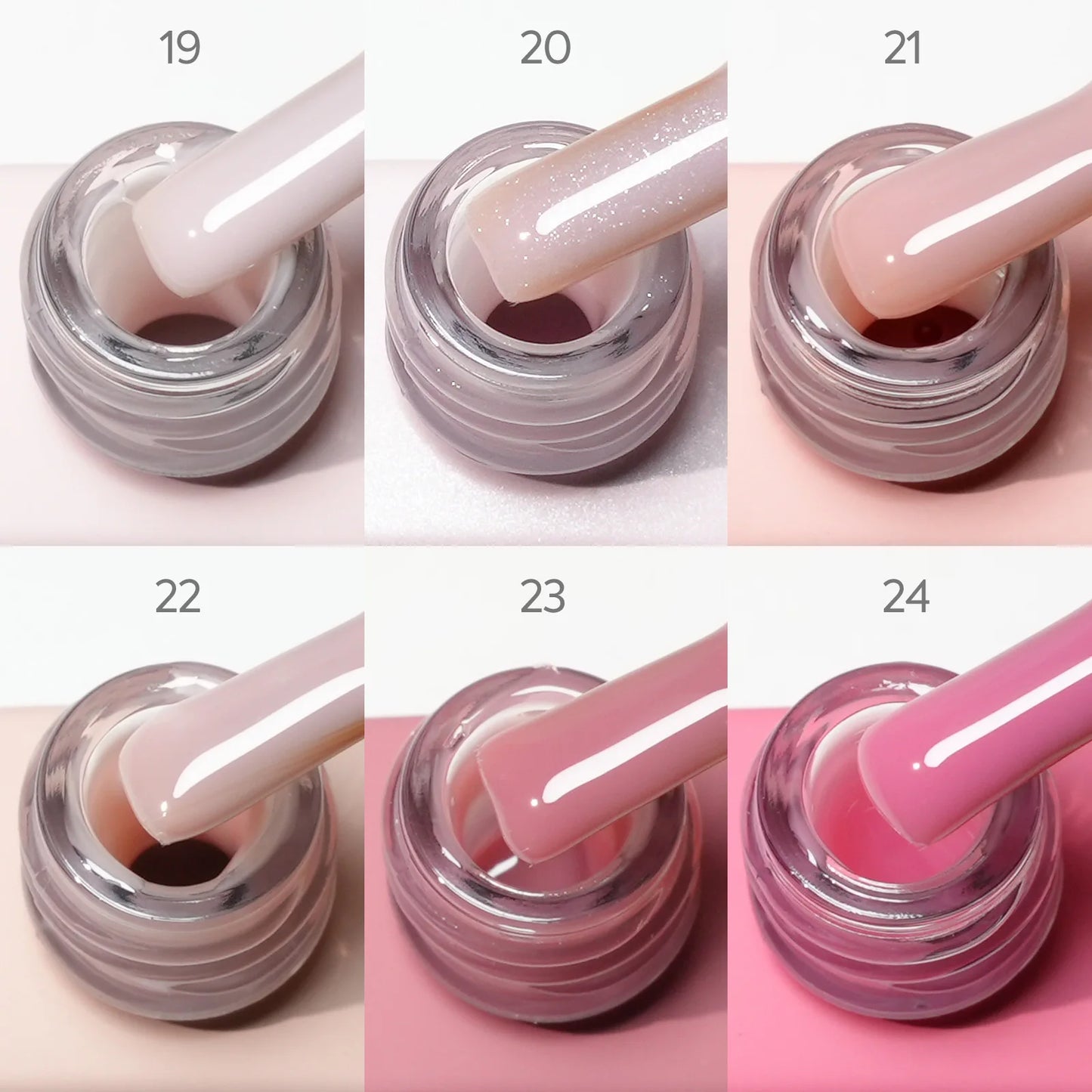 CANNI Nail Gel Polish HEMA/TPO FREE Extension UV Gel Builder Nail Gel In Bottle Semi Permanent Rubber Base Self-leveling Gel