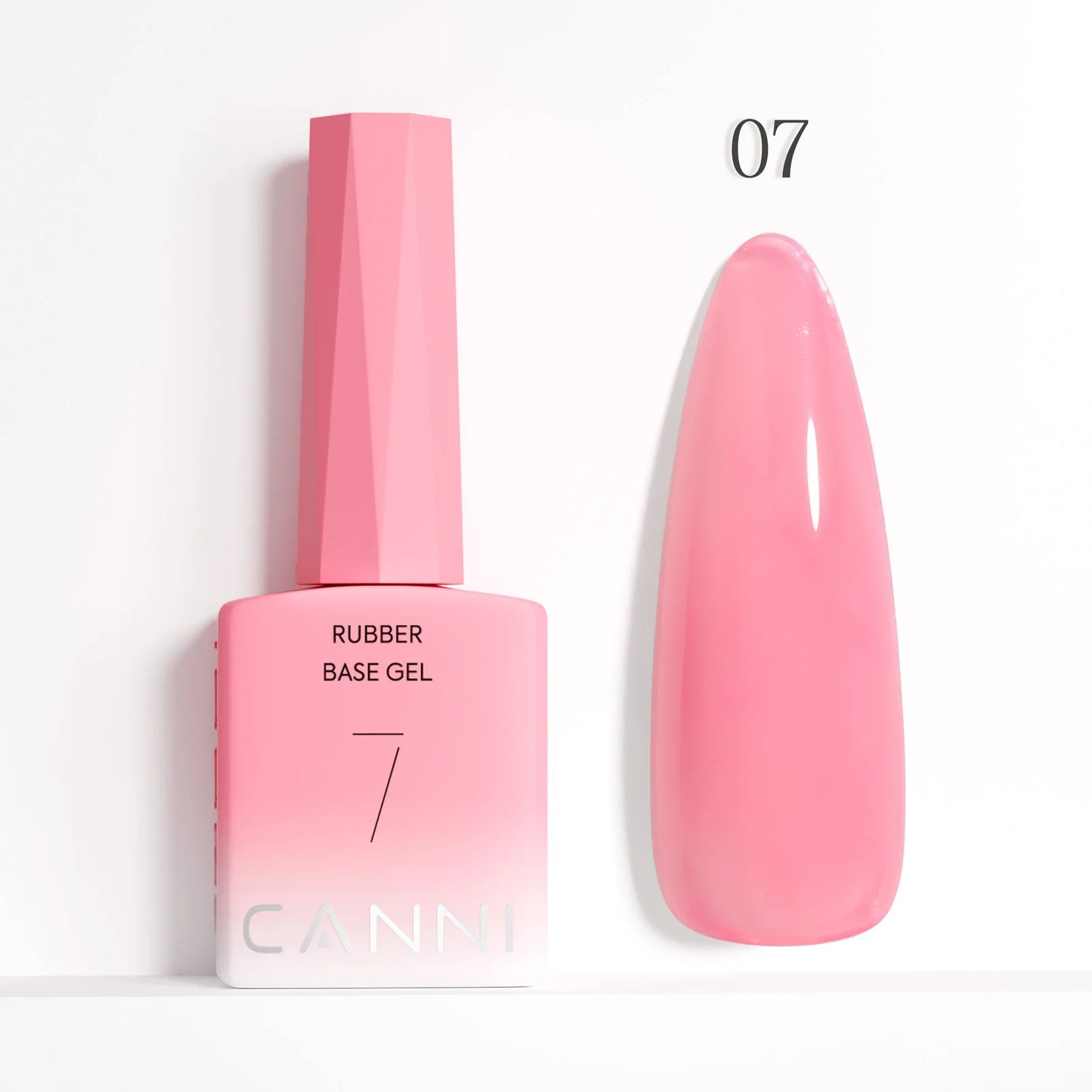 CANNI Nail Gel Polish HEMA/TPO FREE Extension UV Gel Builder Nail Gel In Bottle Semi Permanent Rubber Base Self-leveling Gel
