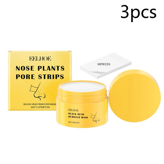Blackhead Removal Nose Strips, Gentle T-Zone Pore Cleansing, Moisturizing Peel-Off Mask for Smooth Skin