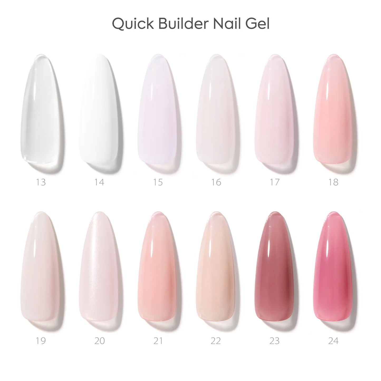 CANNI Nail Gel Polish HEMA/TPO FREE Extension UV Gel Builder Nail Gel In Bottle Semi Permanent Rubber Base Self-leveling Gel