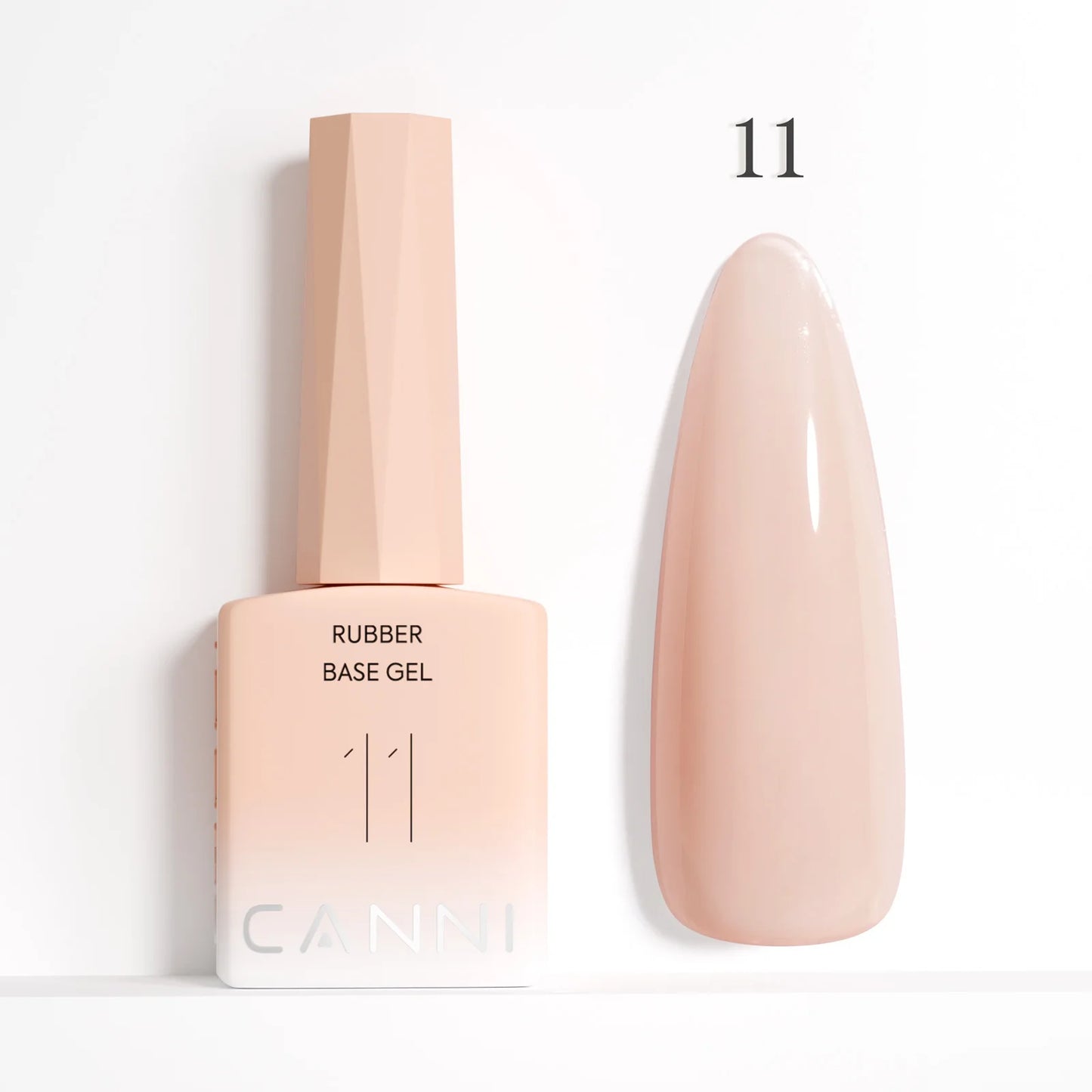 CANNI Nail Gel Polish HEMA/TPO FREE Extension UV Gel Builder Nail Gel In Bottle Semi Permanent Rubber Base Self-leveling Gel