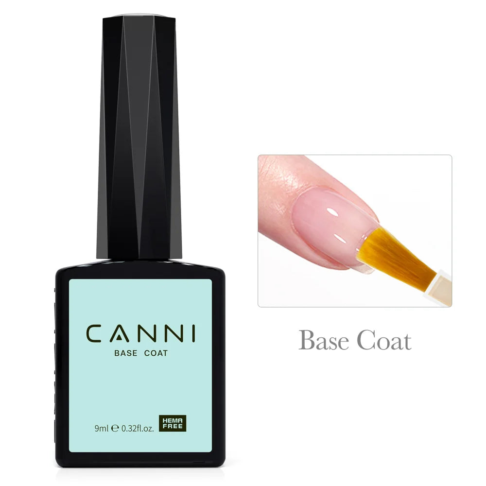 CANNI Nail Gel Polish HEMA/TPO FREE Extension UV Gel Builder Nail Gel In Bottle Semi Permanent Rubber Base Self-leveling Gel